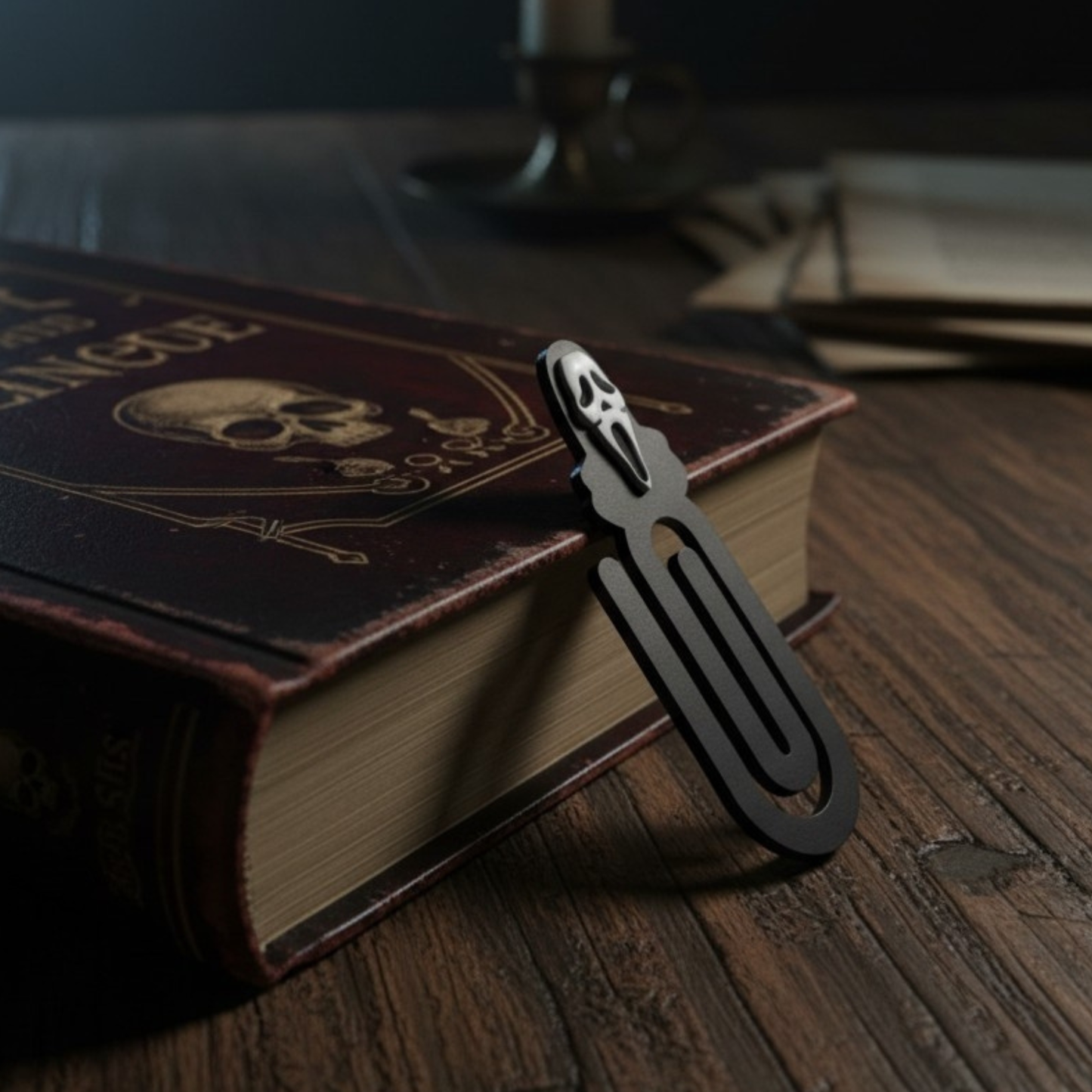 Horror Character Paperclip Bookmarks – Chucky, Michael Myers, Ghostface & The Nun