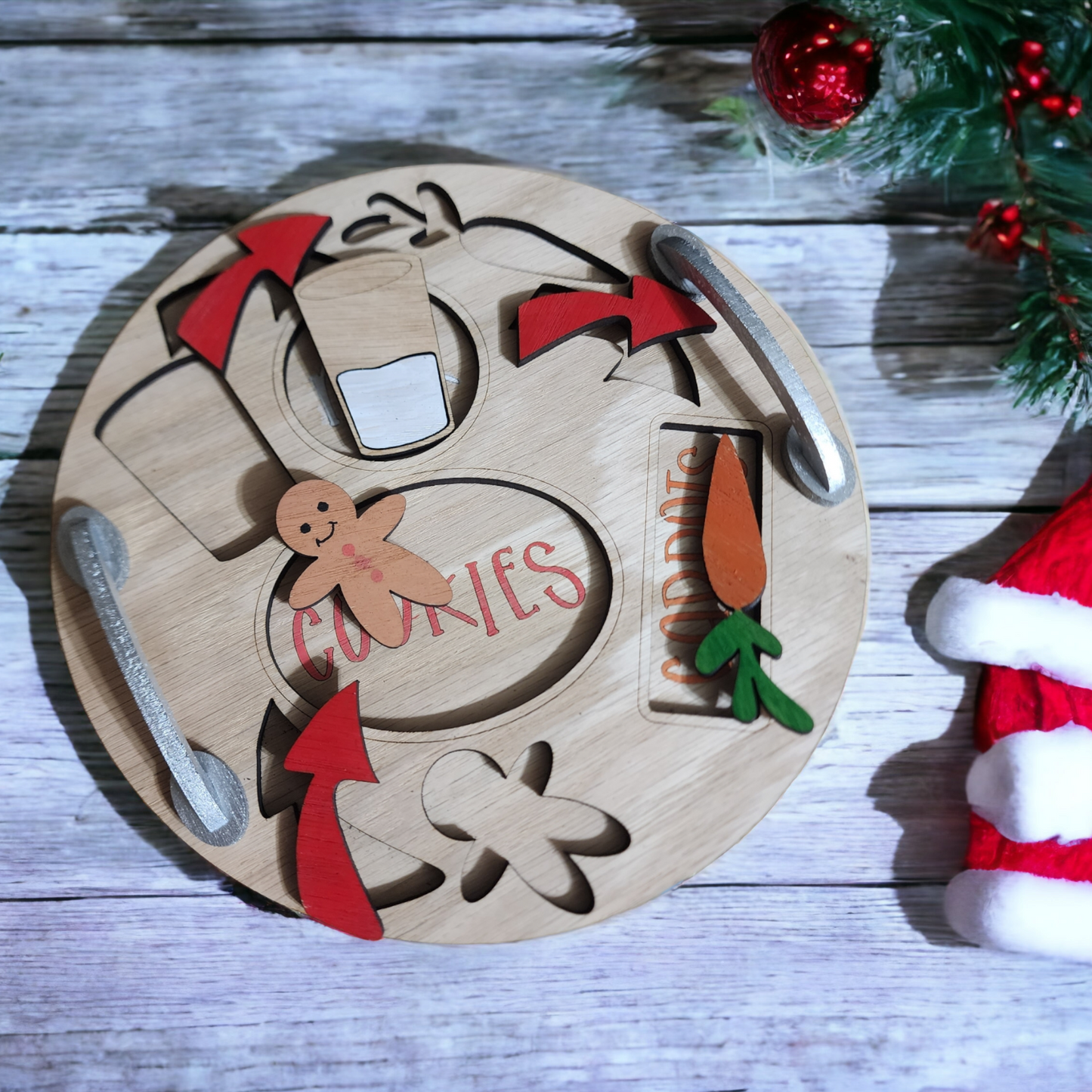 Santa Tray Plate