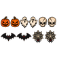 FREE Halloween Stud Earring SVG – 5 Pair Spooky Laser Cut Earring Set