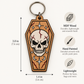 Gravebound Coffin Skull Keychain SVG – Free Laser Cut File
