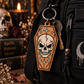 Gravebound Coffin Skull Keychain SVG – Free Laser Cut File