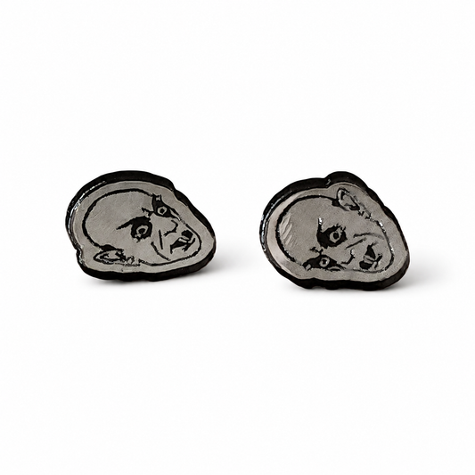 Classic Nosferatu Dangle Earring & Post Set