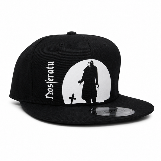 Custom Nosferatu Vampire Cult Classic Horror Hat - Gothic Snapback Cap