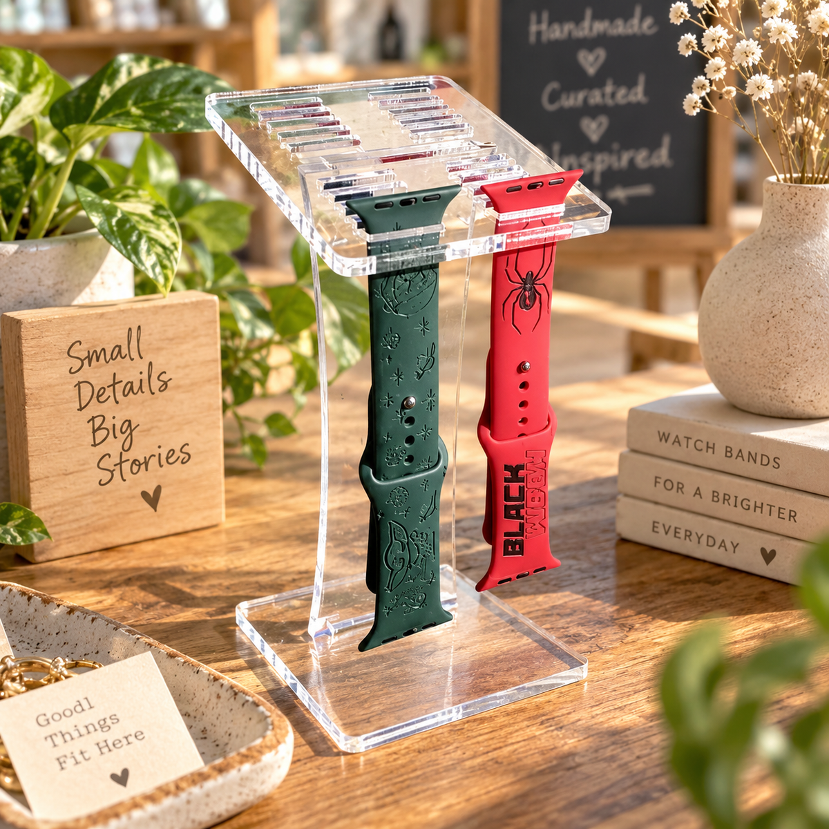 Watch Band Holder Apple and Galaxy — Engraved Gifts photo 5