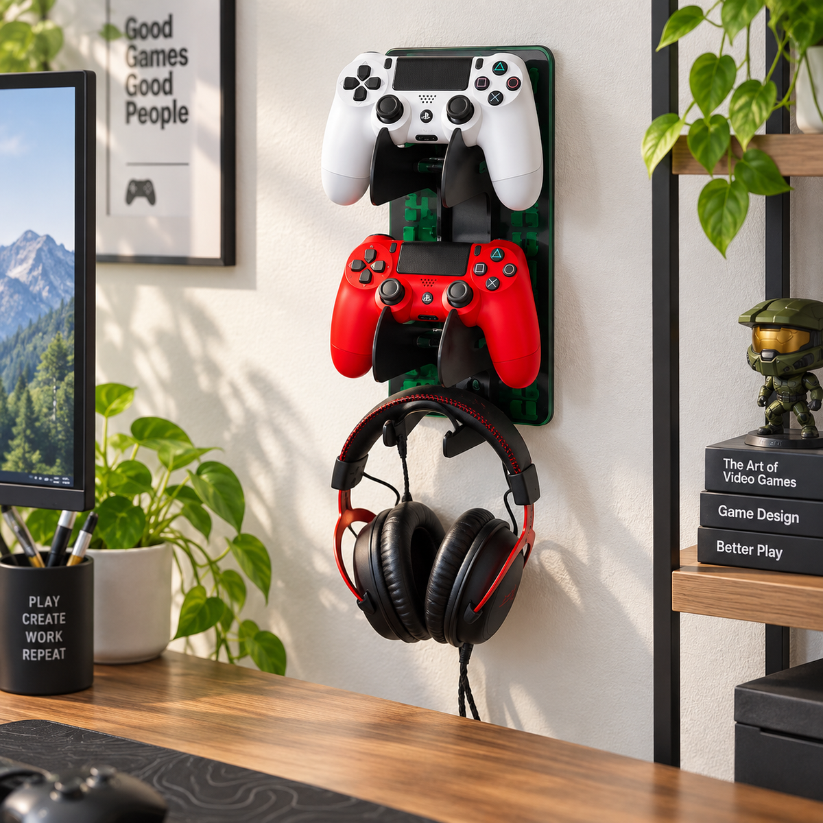 Wall Mount Gaming Stand