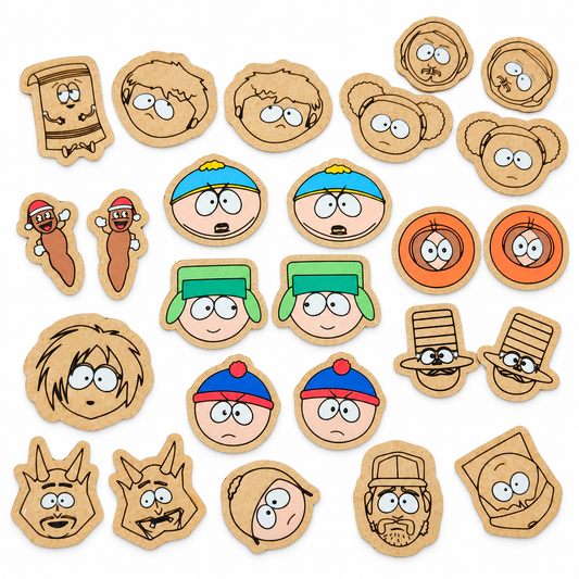 South Park Inspired Cartoon Earrings