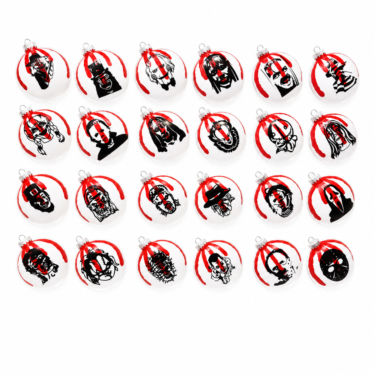Horror Christmas Ornaments—Choose From 50 Characters