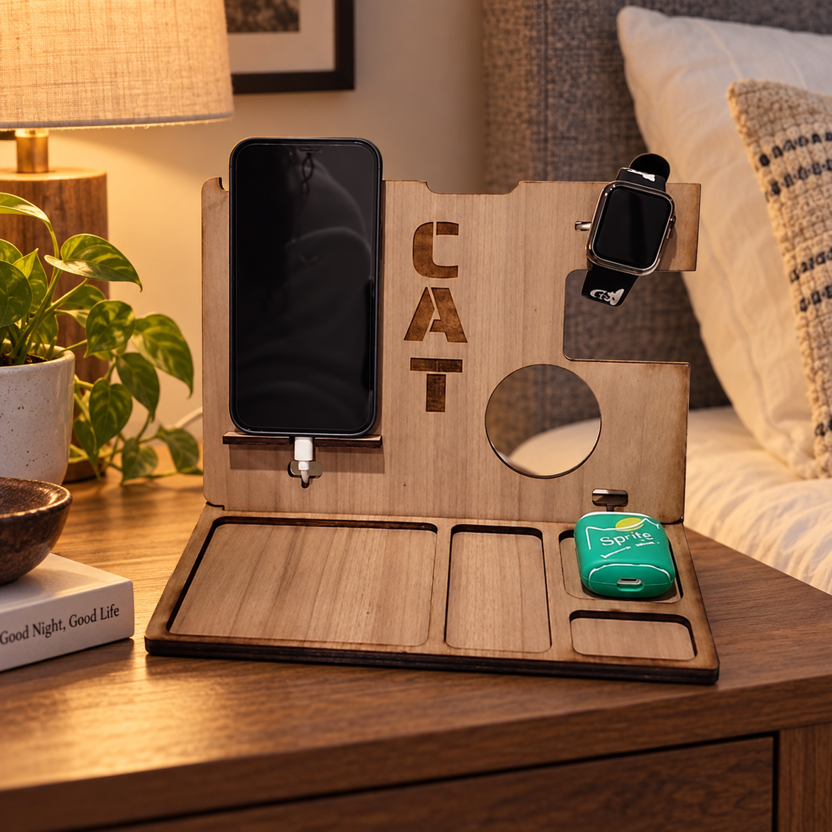 Phone Docking/Charging Station — Engraved Gifts photo 3