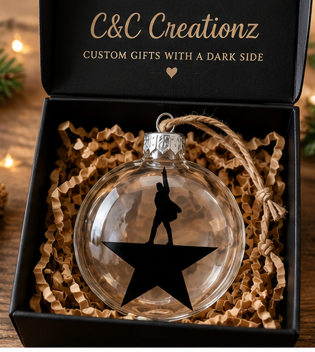 Hamilton Christmas Ornament