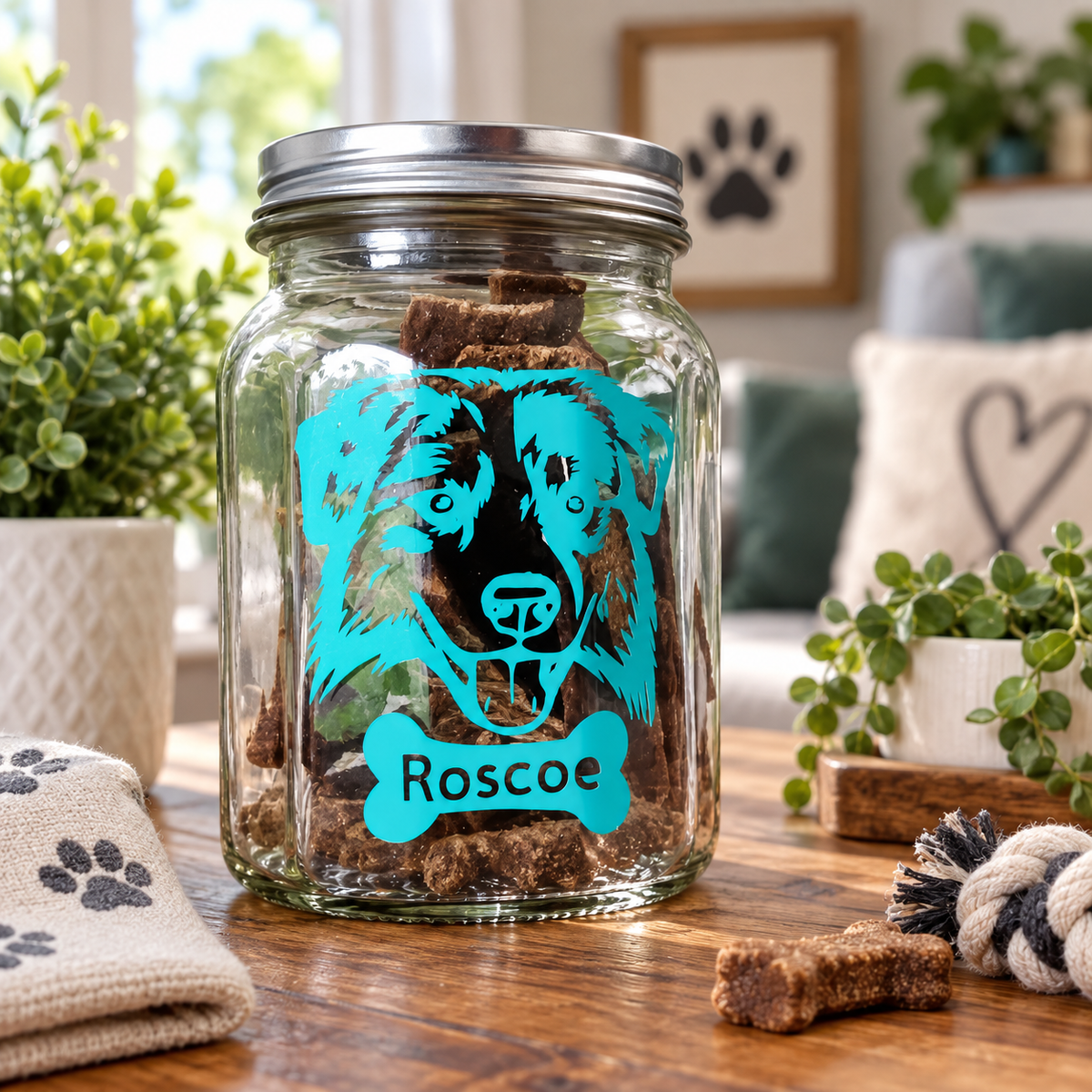 Personalized Dog Jar — Dog Gifts photo 3