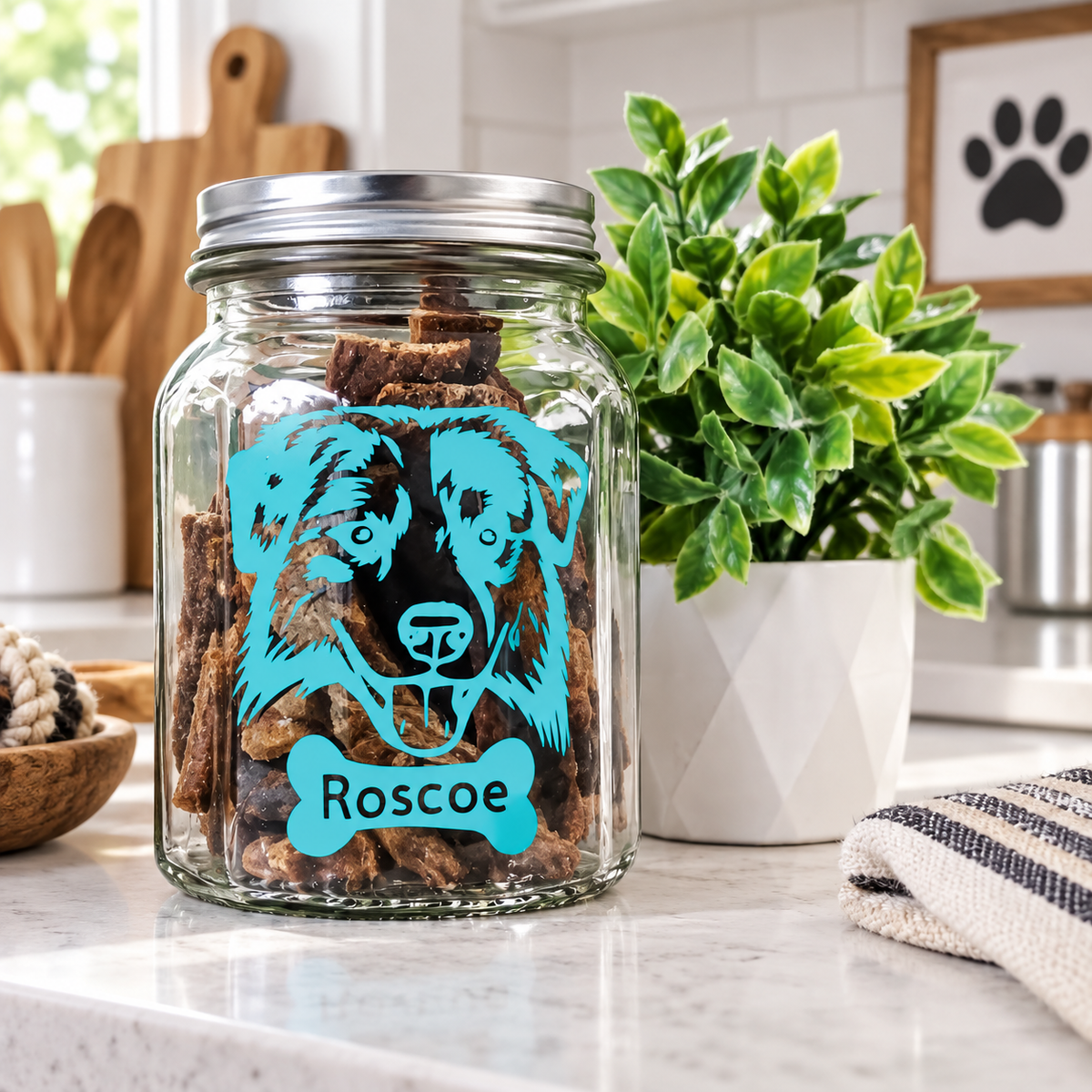 Personalized Dog Jar — Dog Gifts photo 4