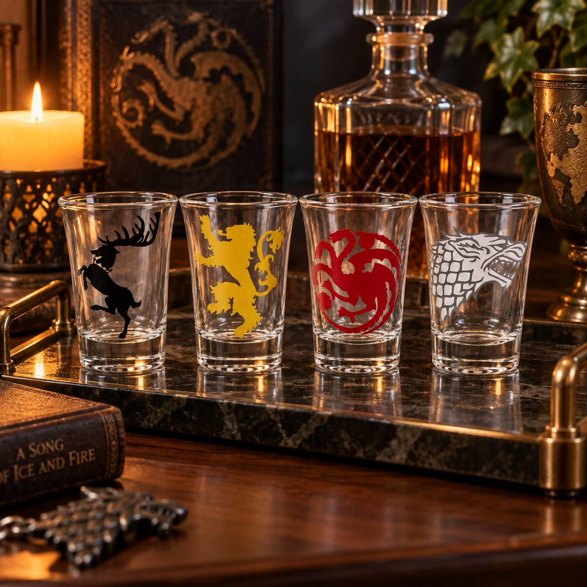 Game of Thrones Shot Glasses — Glassware photo 5