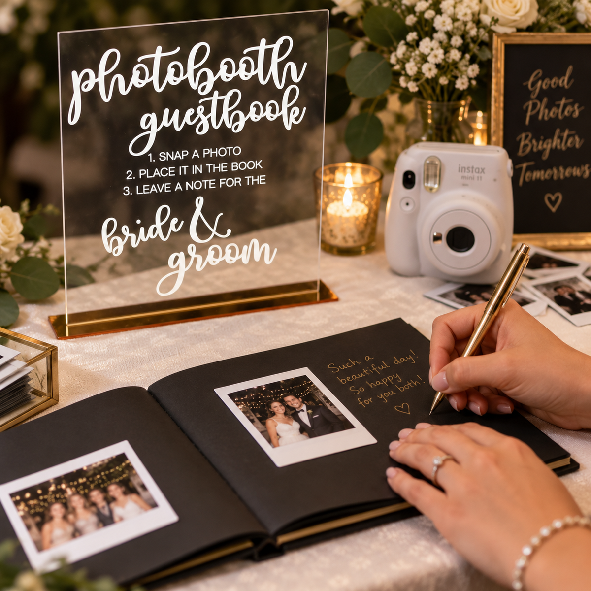 Photo Booth Acrylic Sign — Wedding Ceremony Supplies photo 2