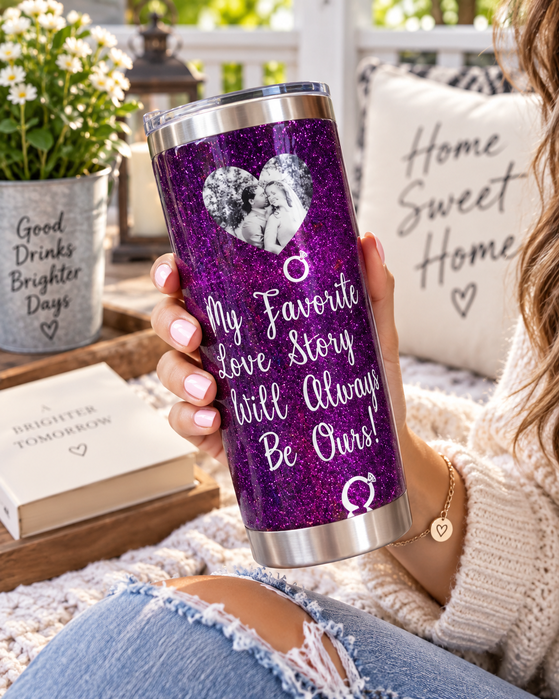 Newlywed Tumbler — Glassware photo 3