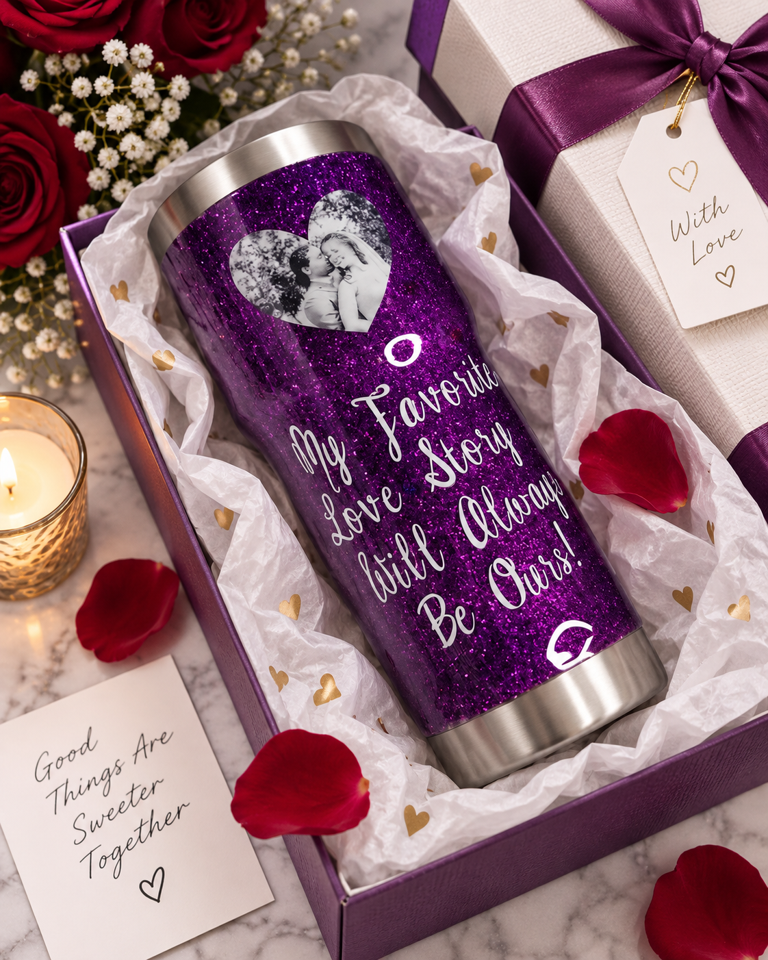 Newlywed Tumbler — Glassware photo 5