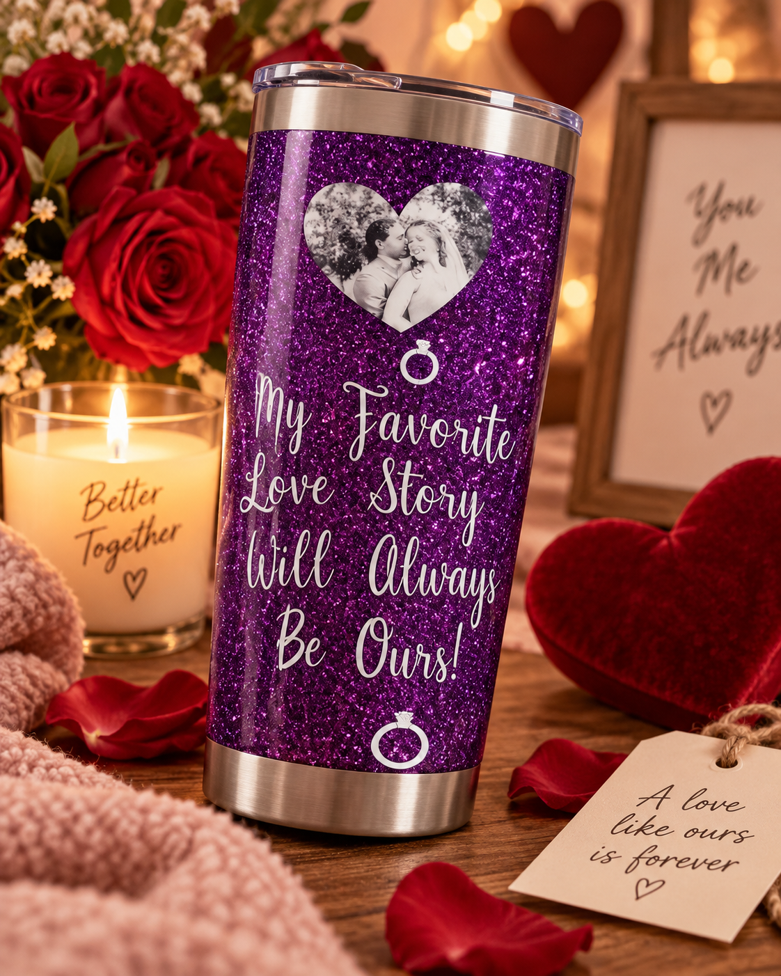 Newlywed Tumbler — Glassware photo 4
