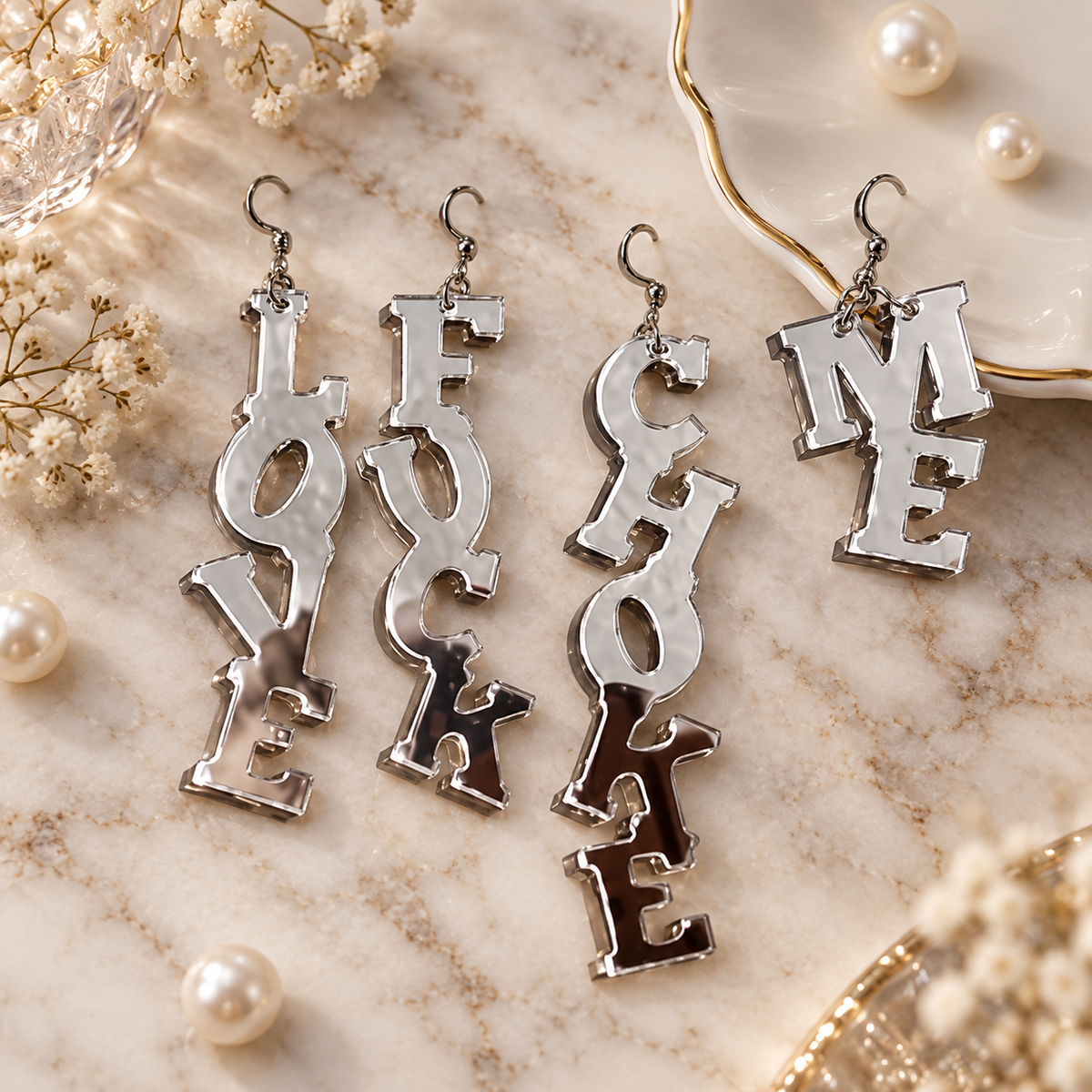 Bedroom Earrings Interchangeable