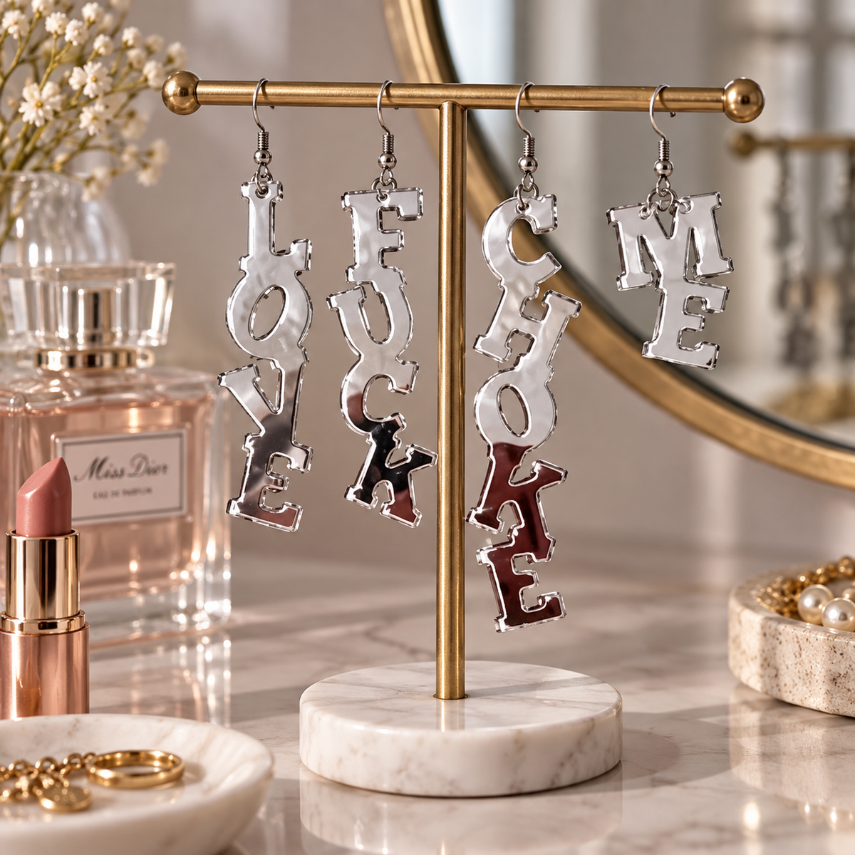 Bedroom Earrings Interchangeable