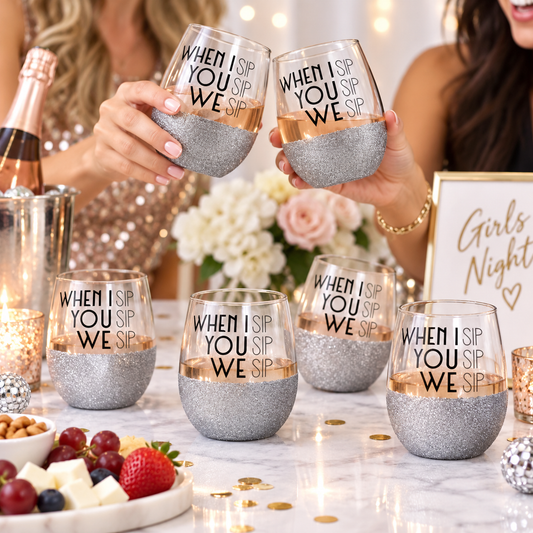 Bridesmaid proposal — Glassware photo 2