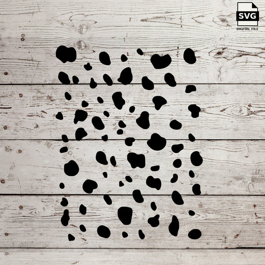 Dalmatian pattern. SVG digital download preview.