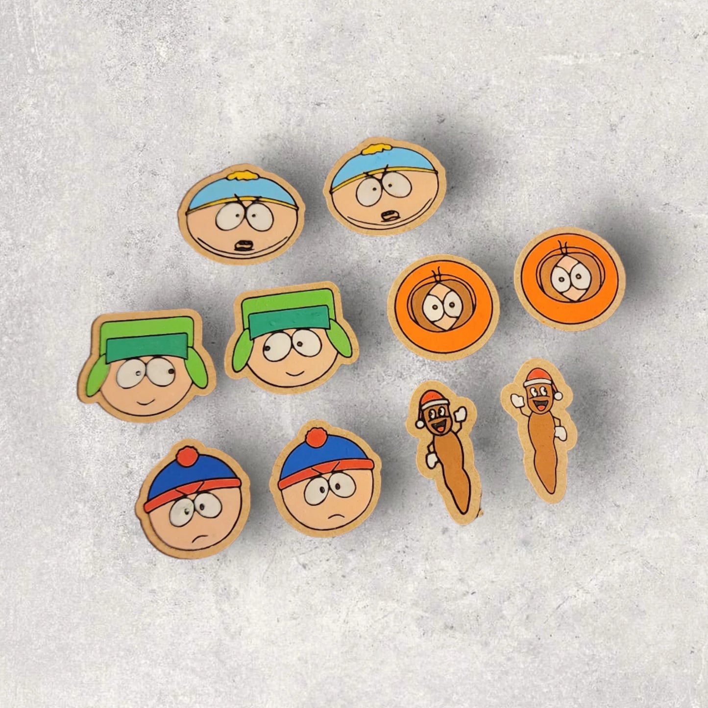 South Park Inspired Cartoon Earrings