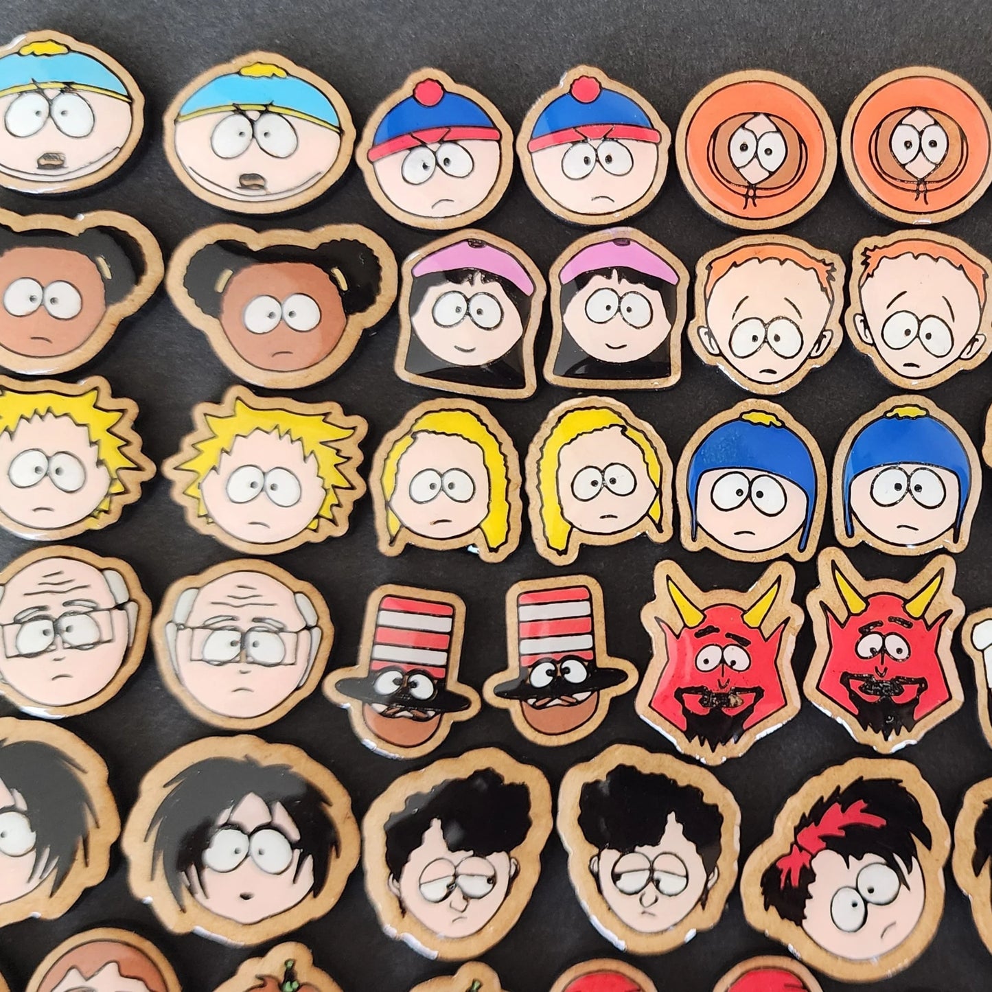 South Park Inspired Cartoon Earrings