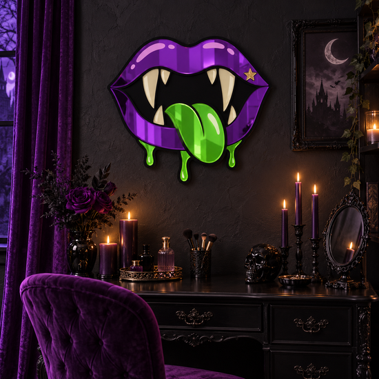 video of horror mouth mirror