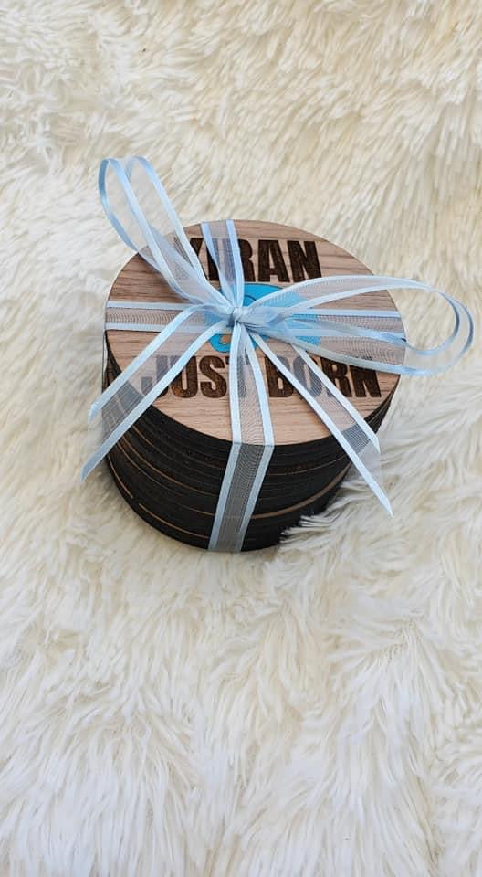 Milestone Disc wooden Customizable