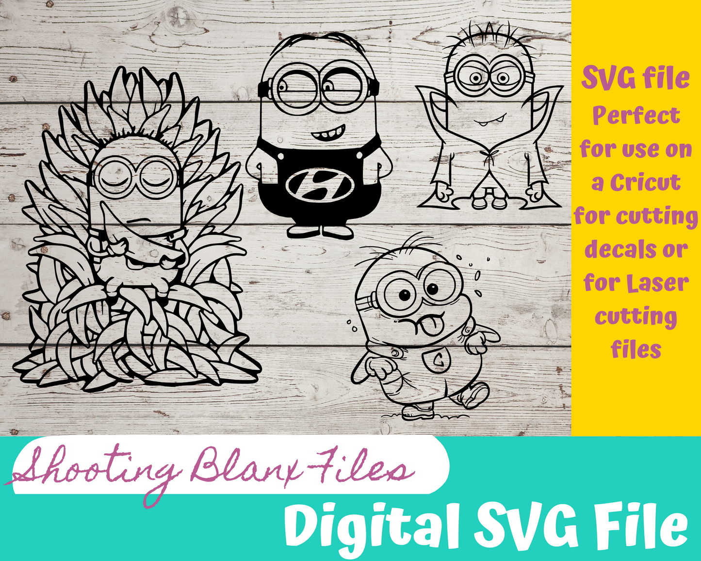Minion SVG Bundle