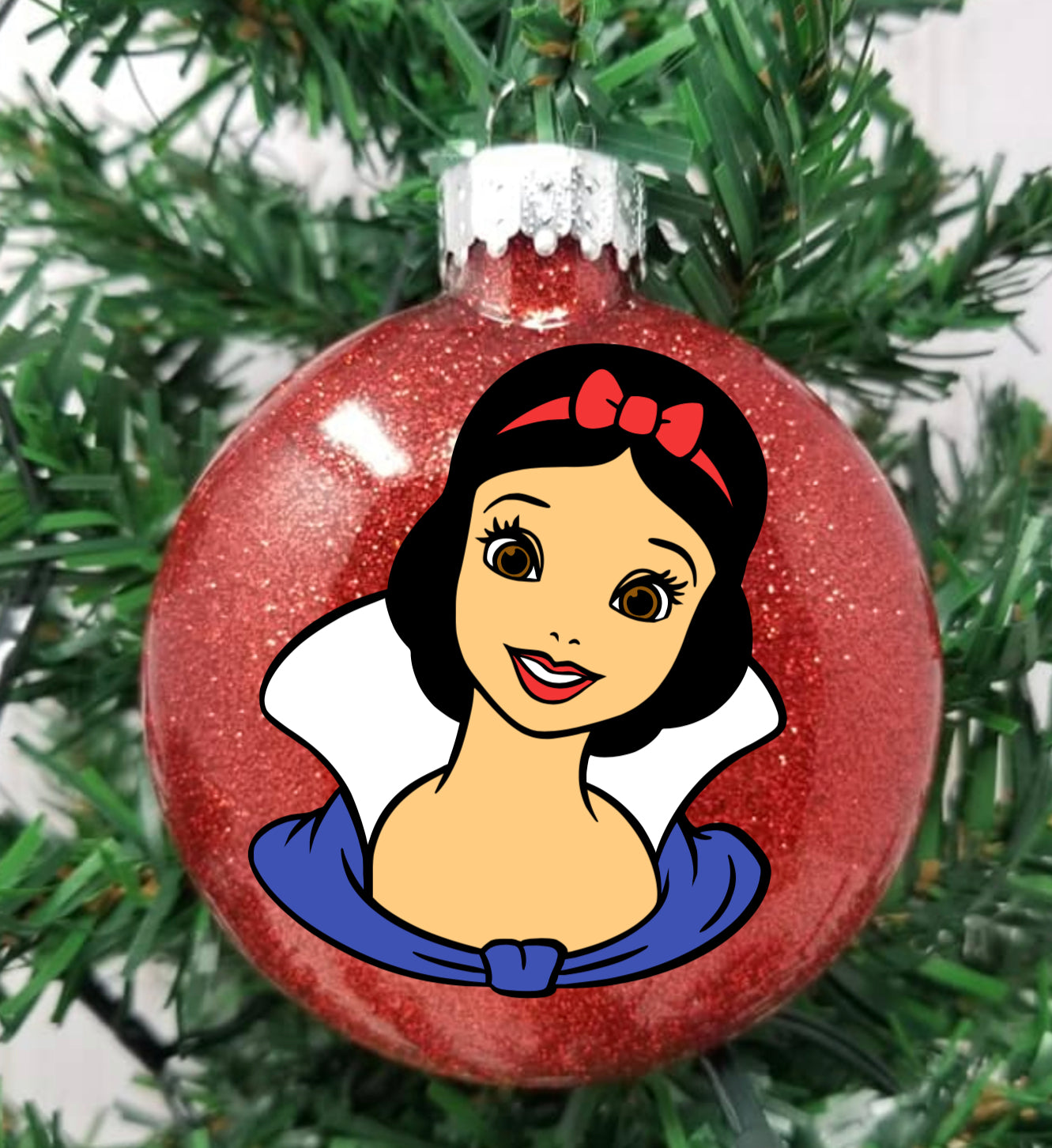 Disney Glitter Ornaments