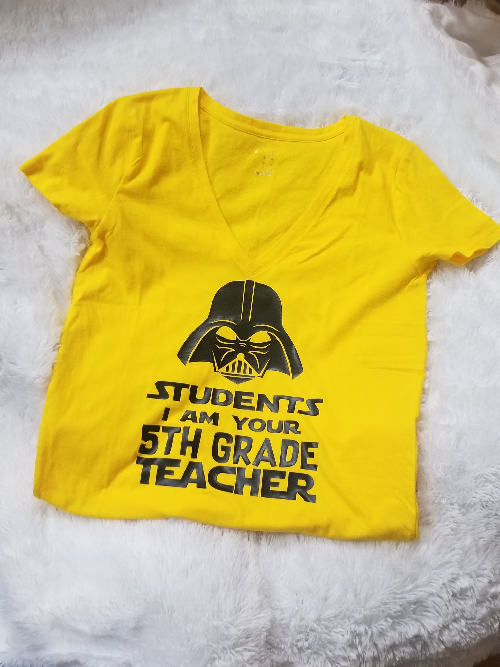 teacher school shirt starwars