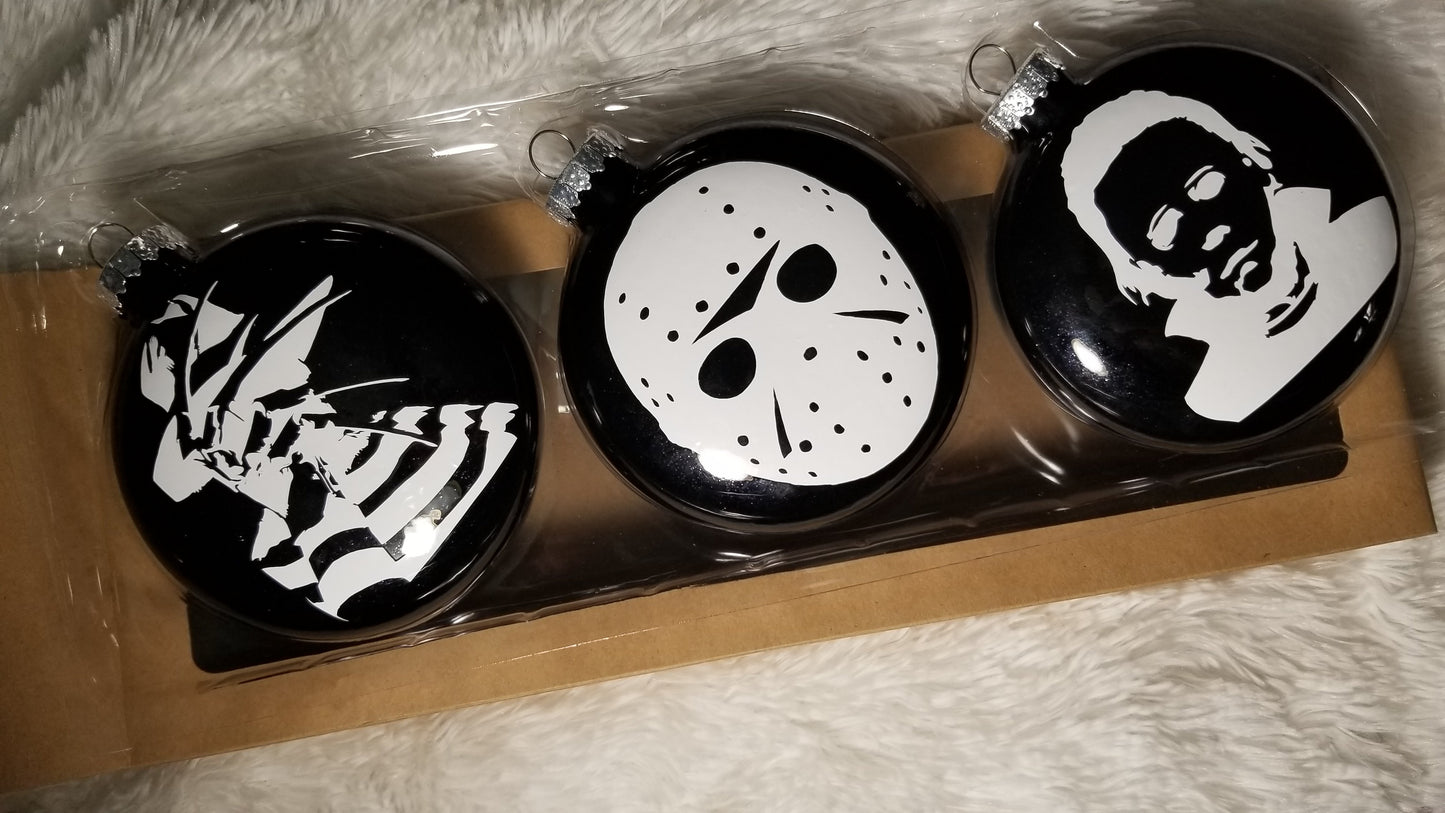 Horror Ornaments - Halloween Christmas - CCCreationz