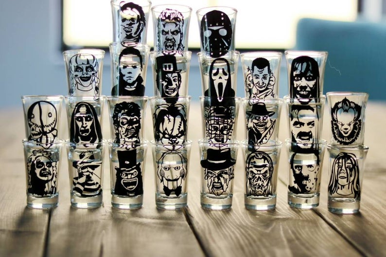 Horror Shot Glass gift set