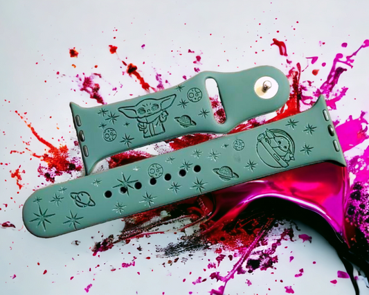 Baby Yo-Da Apple Watch Band