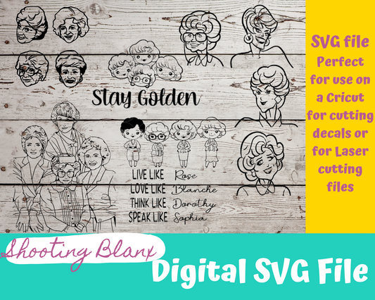 Golden Girls  SVG