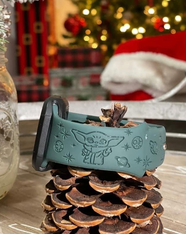 Baby Yo-Da Apple Watch Band