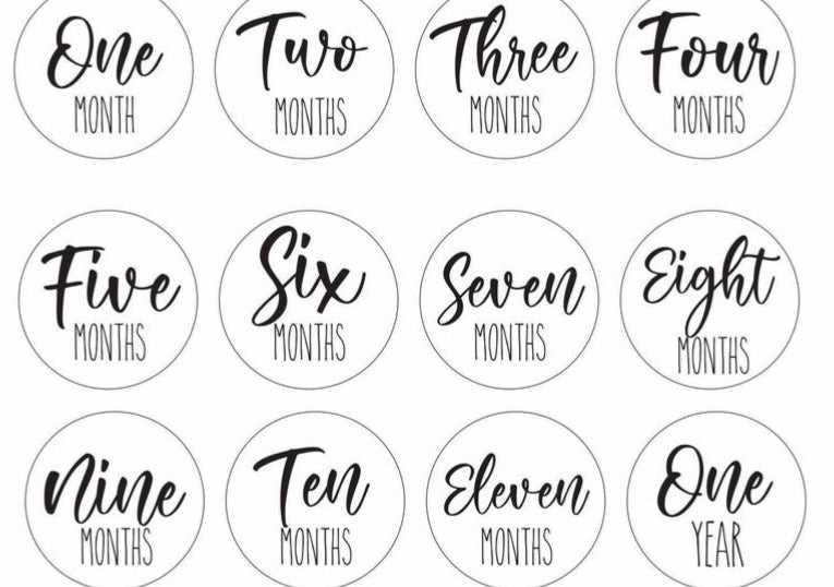 Milestone Disc wooden Customizable