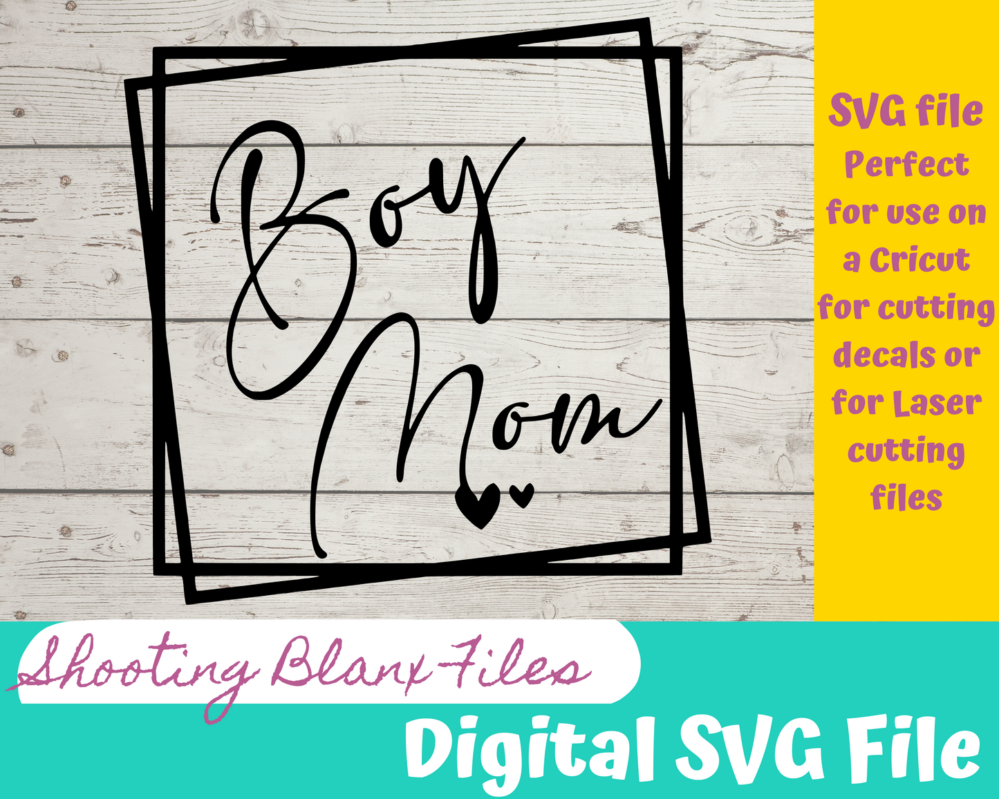 Boy Mom SVG