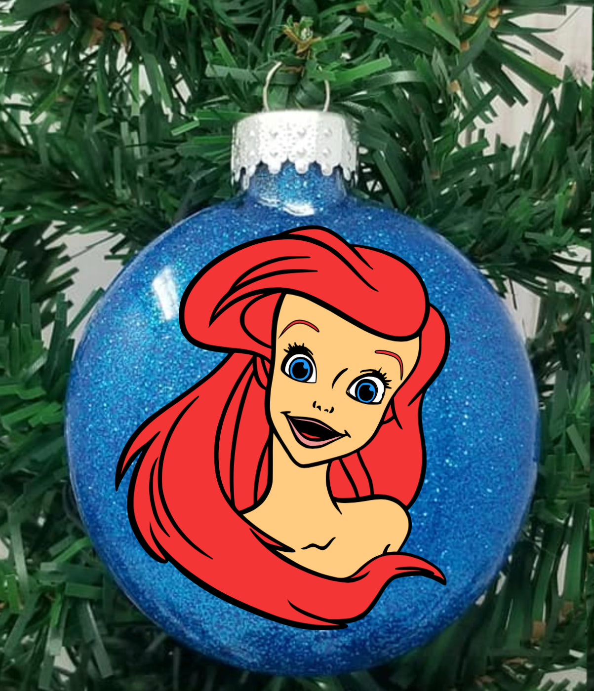 Disney Glitter Ornaments