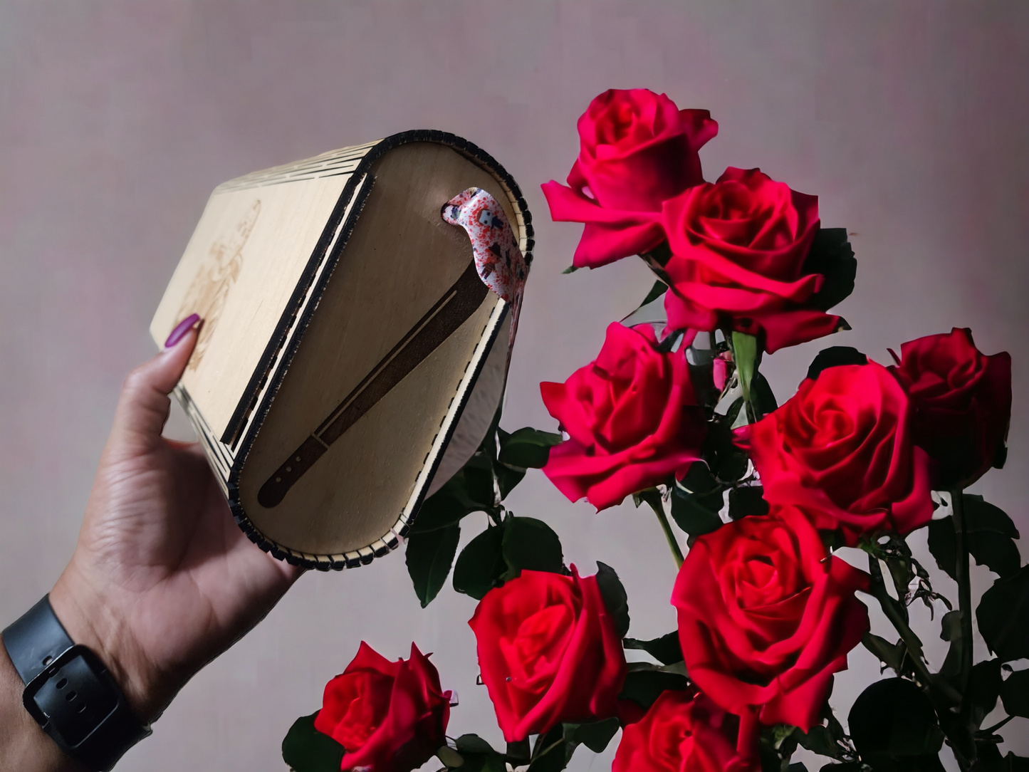 Horror Wooden Clutch Purse - Jason Friday the 13th