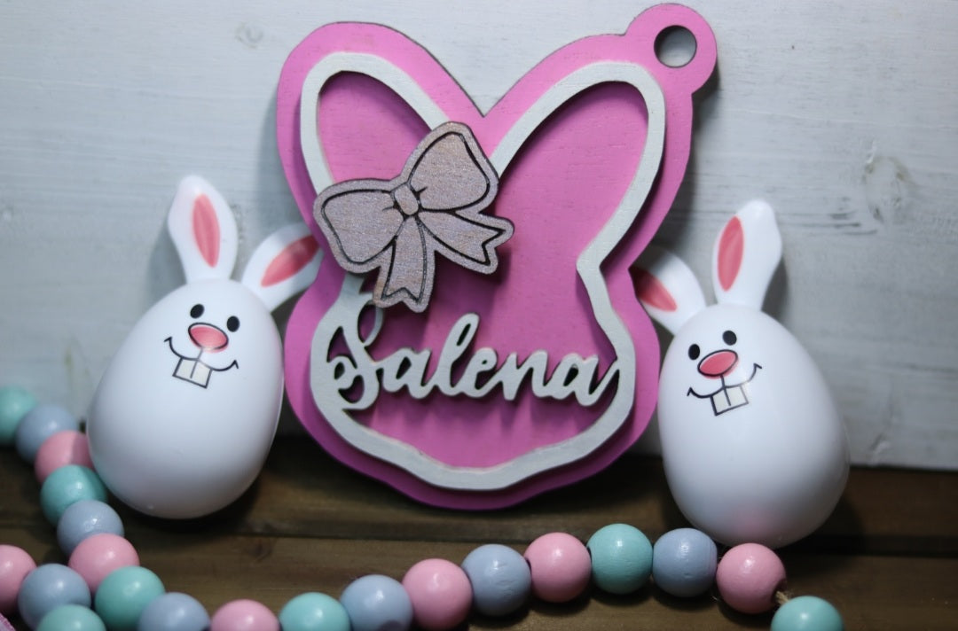 Easter Bunny Basket Tags