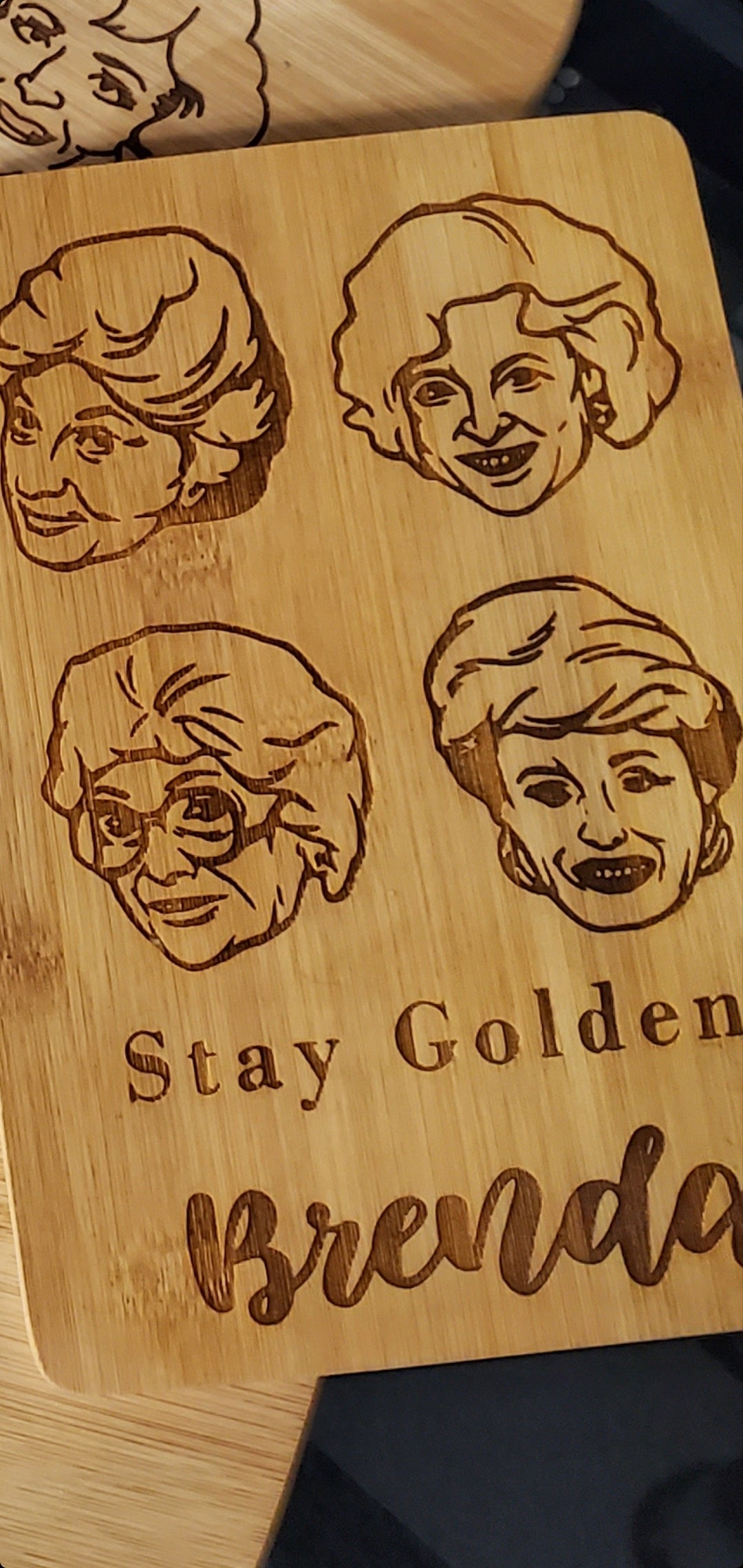 Golden Girls Themed Cutting/ Charcuterie Board