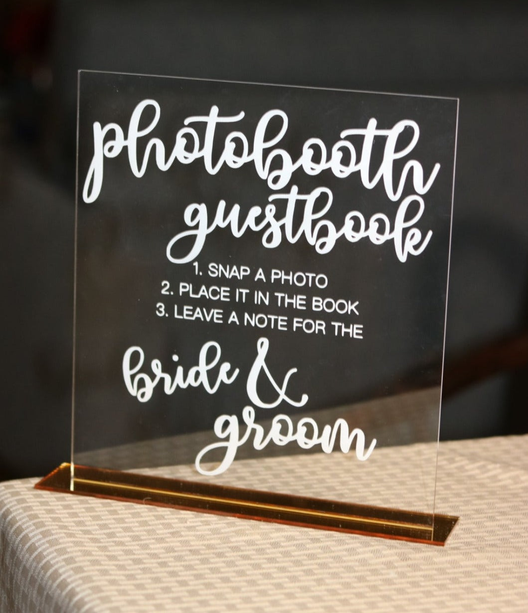 Photo Booth Sign