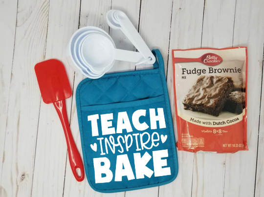 Teacher Gift - Cookie Pot Holder Gift Set