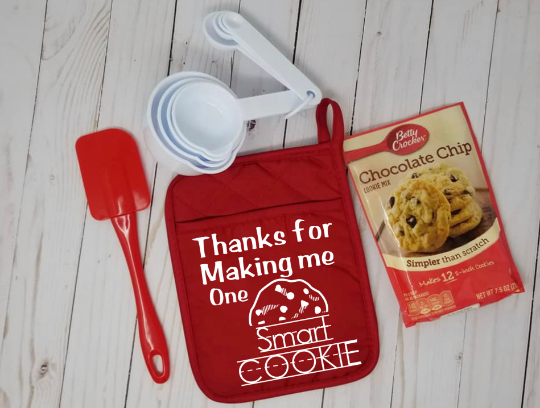 Teacher Gift - Cookie Pot Holder Gift Set