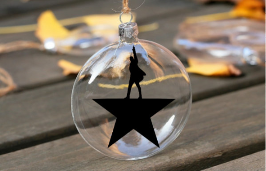 Hamilton Christmas Ornament