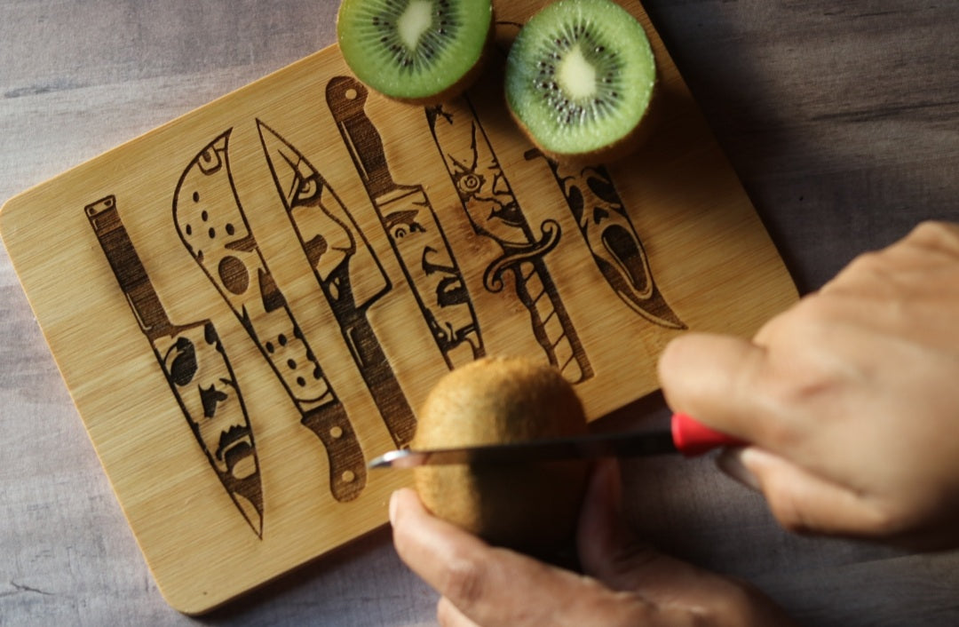 Horror Character Mini Bamboo Cutting Board