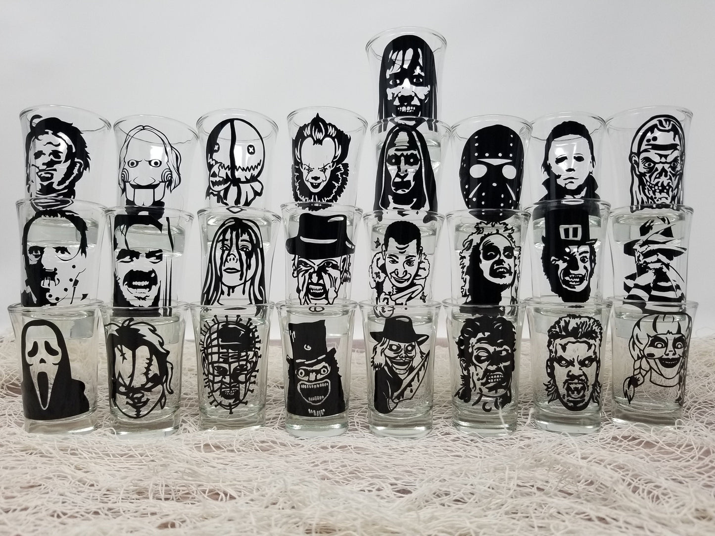 Horror Shot Glass gift set