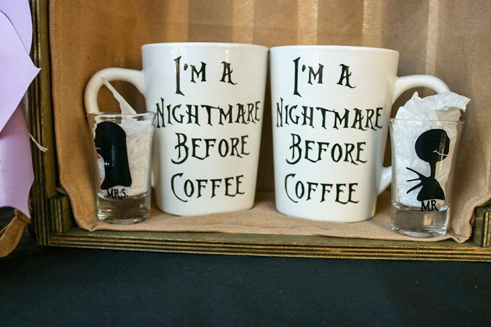 Nightmare Before Christmas Coffee and Shot glass set - CCCreationz