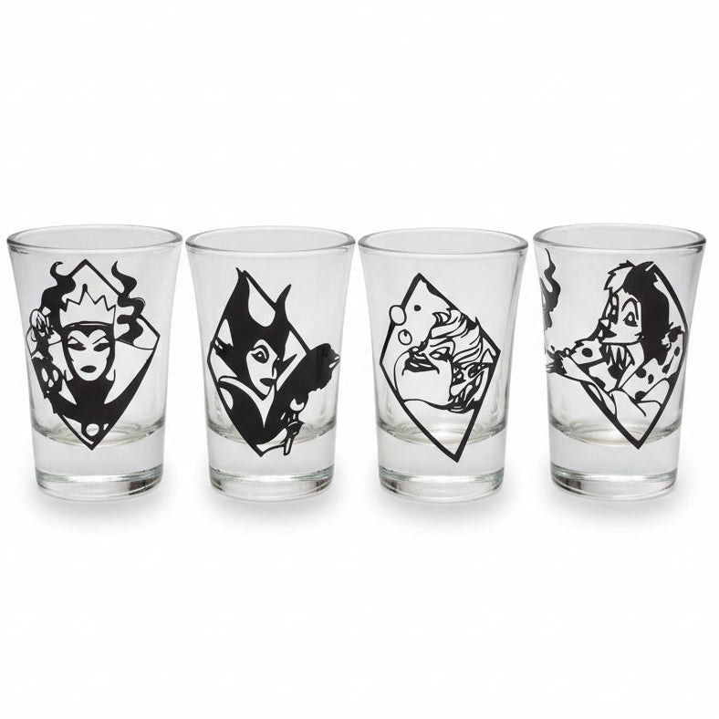 Disney Evil Mothers Descendants Glasses — Glassware photo 1